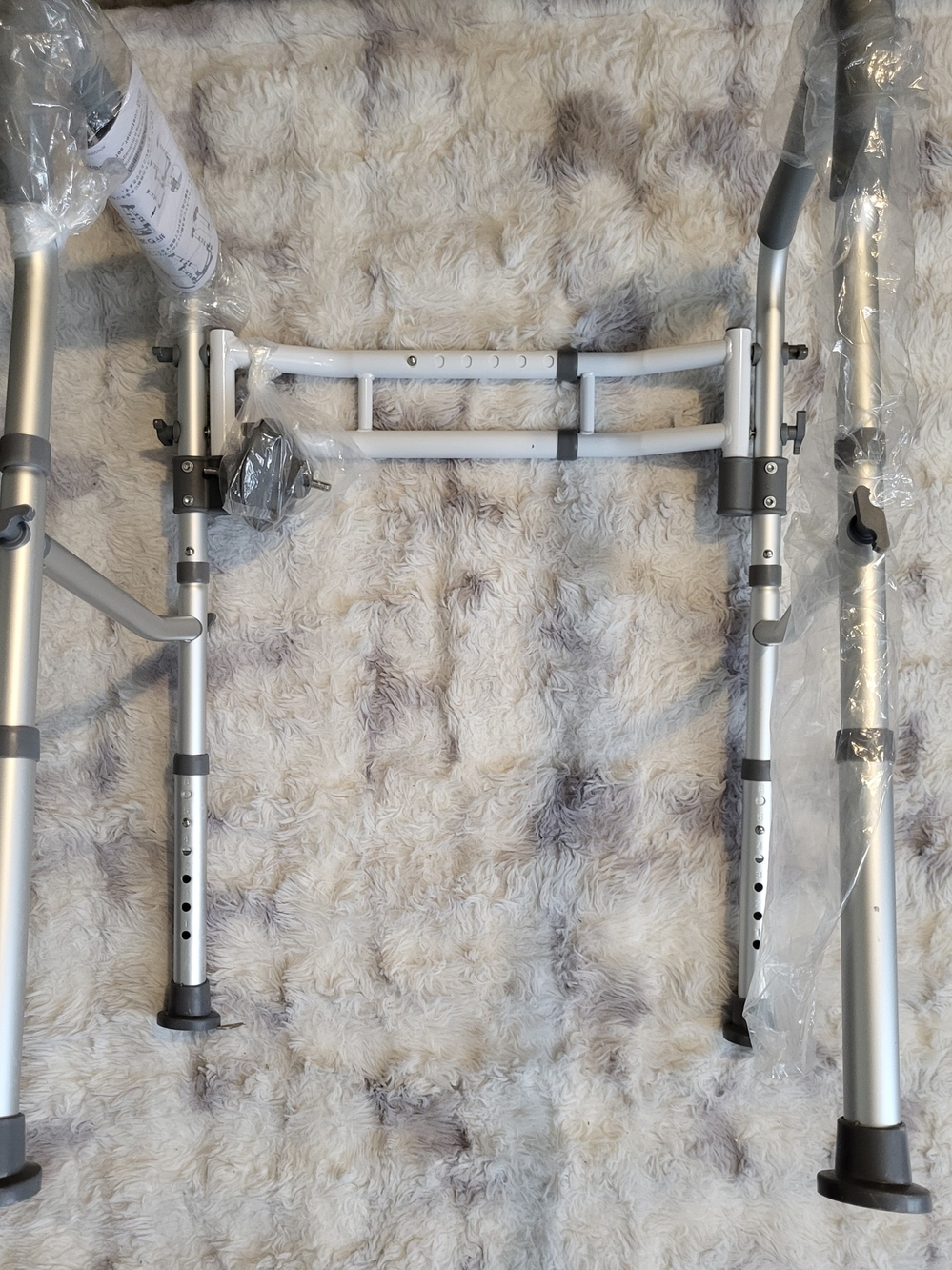 New Adjustable Silver Frame Support